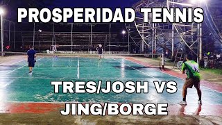 TENNIS MATCH | JOSH/TRES VS BORGE/JING | MINDANAO TENNIS |