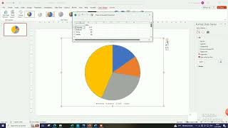 How to and create Pie Chart in MS PowerPoint