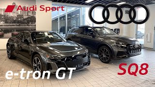 2022 Audi e-tron GT & 2022 Audi SQ8 | Unboxing | 2022 SQ8 Exhaust Sound