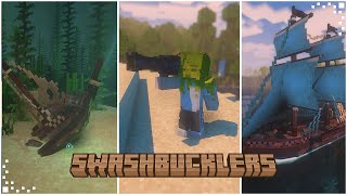 Swashbucklers! (Minecraft Mod Showcase) | Pirate & Ships Mod for Minecraft 1.19