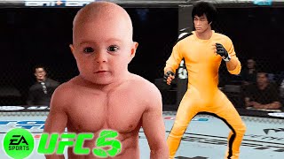 🐲 UFC5 Bruce Lee vs Majin Buu UFC 5 - Super Fight 🐲