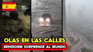 Calles convertidas en ríos tras lluvias intensas