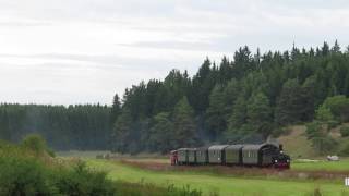 Dampfzug bei Trochtelfingen