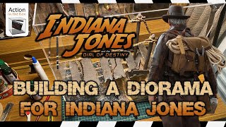 Hot Toys Indiana Jones and the Dial of Destiny diorama construction