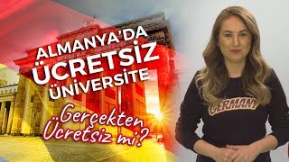 Almanya'da Ücretsiz Üniversite! (Almanya'da Üniversite Okumak)