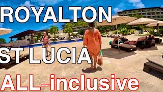 ROYALTON st LUCIA WALKTHROUGH 😍 All-inclusive RESORT St LUCIA