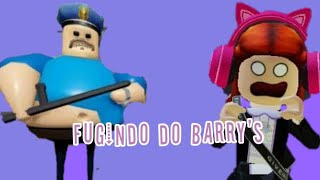 fugindo do Barry's Prison (obby) -parte 1/2