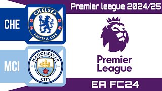 FC24 | Chelsea vs Man city | Premier league 2024/25 | Full match