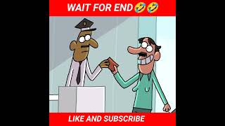 WAIT FOR END😂😂😂#cartoon #