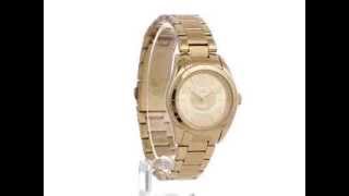 Tommy Hilfiger 1781278  Mujeres Acero Inoxidable Dial Dorado Bisel Dorado Manilla Dorada