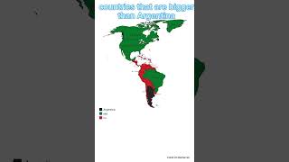 countries that are bigger than Argentina #argentina #messi #geography #shorts #geographyshorts #asia