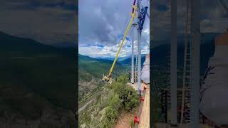 The Giant Canyon Swing In Colorado,USA