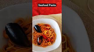 My Favourite Pasta #shorts #seafood pasta #pastamarinara #italianfood