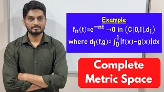 Example of Seq of functions cgs to 0 with metric d1 | L9 | TYBSc Maths | Completeness  @ranjankhatu