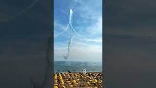 Insane Frecce Tricolore Jets Stunt in Airshow #aviation #avgeek #fyp #airshow #epic #italy #foryou