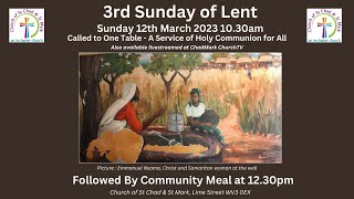 3rd Sunday of Lent