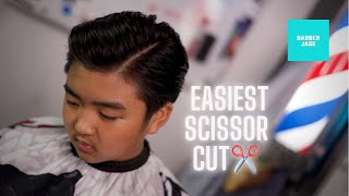 Simple SCISSOR Cut Method Full Tutorial! ✂️