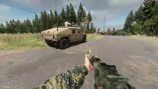 WILD!! US ARMY RANGERS VS ZOMBIE HORDE! PART 1 ARMA  REFORGER (MUST WATCH!!)