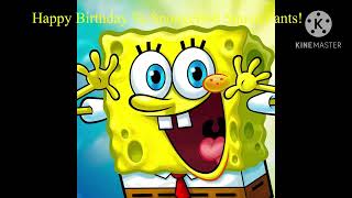 Happy Birthday To SpongeBob SquarePants! (7/14/24)