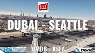 DUBAI - SEATTLE | EMIRATES Flt# UAE229 | GCC Virtual Airlines | MSFS2020 | PMDG777 | PART2