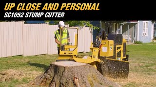 Walkaround of the Vermeer SC1052 stump cutter