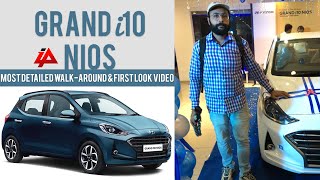 Hyundai Grand i10 NIOS Walk Around And Detailed First Look Video by Jay Dave | #iatv