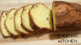 Raisin Cake Recipe // Tea Cake // Bakery Style Raisin Cake // Sheena's Kitchen