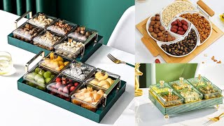 Dry fruit tray decoration ideas/ Dry fruit plate decoration ideas/ Dry fruit tray decoration ideas