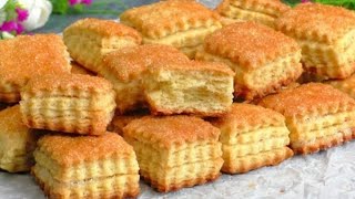 Самое вкусное и самое быстрое печенье! Готовьте хоть каждый день!