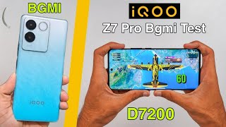 IQOO Z7 Pro Pubg Test Dimensity 7200