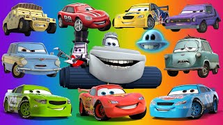 Looking For Disney Cars Lightning McQueen, Wrong Head Disney Cars, Brick Yardley, Snot Rod, Meter