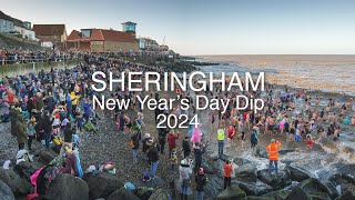 Sheringham 2024 New Year's Day Dip