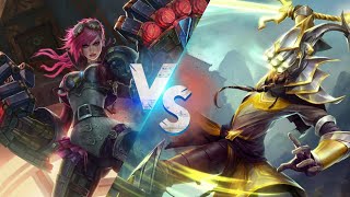 MASTER YI VS VI FULL BUILD FIGHT | PATCH 4.2 | WILDRIFT