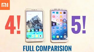 Redmi Note 5 VS Redmi Note 4 Full Comparison | Speed Test | Camera review