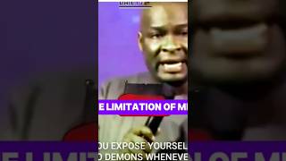 Apostle joshua selman the limitation of men