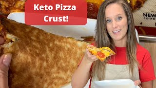 Keto Yeast Risen Pizza Dough! -NOT fathead dough! -NOT cauliflower! Gluten free