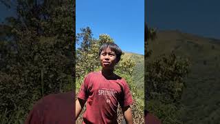 Pemandangan mengagumkan dan turunan terjal sebelum menggapai Puncak Gunung Mongkrang #shorts  #fyp