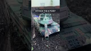 Attack the D point