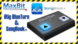 iRig BlueTurn - współpraca z aplikacją SongBook+