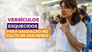 Versículos para Culto de Mulheres