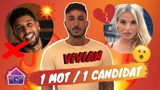 Vivian (La Bataille des Couples 3/LBDC3) : 1 mot pour Raphael, Eddy, son ex Eva Ducci, Nicolo...