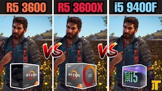 R5 3600 vs i5 9400f vs R5 3600X [TESTED in 16 Games] + Latest updates