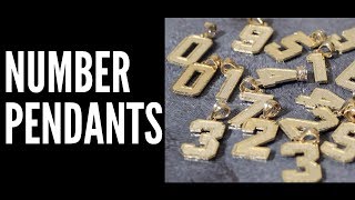 Number Pendants