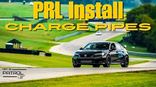 Civic Type R FL5 PRL Charge Pipes and Intercooler Install