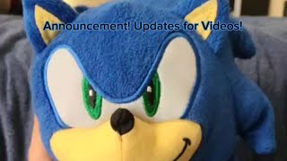 Announcement! Updates for Videos!