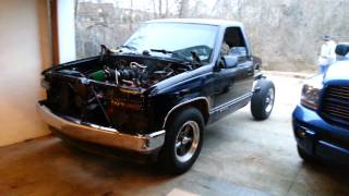 5.3 Swap '94 Chevy Truck First Start up and Roll - PART 1