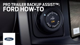 # News: Pro Trailer Backup Assist with Trailer Reverse Guidance: Setup & Use | Ford How-To | Ford