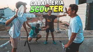 ¡DUELO de CABALLEROS en SCOOTER! - ¡CABALLERÍA en SCOOTER!