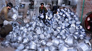 Aluminum Vessels Making Process in Factory