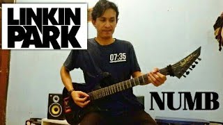 Linkin Park Numb Electric Guitar Cover By rizal record